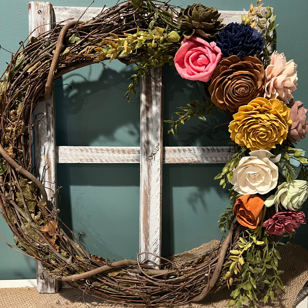 11.15 @2pm Sip & Design: Wood Floral Arrangements @Granite Coast Brewing | Open Workshop