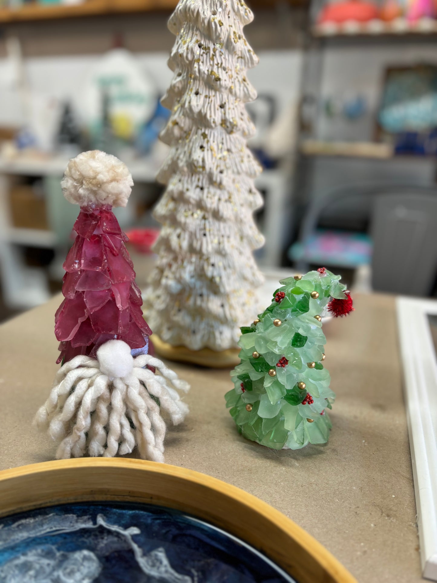 DIY Sea Glass Art Experience | 10.18 @ 2pm at Granite Coast Brewing | Open workshop