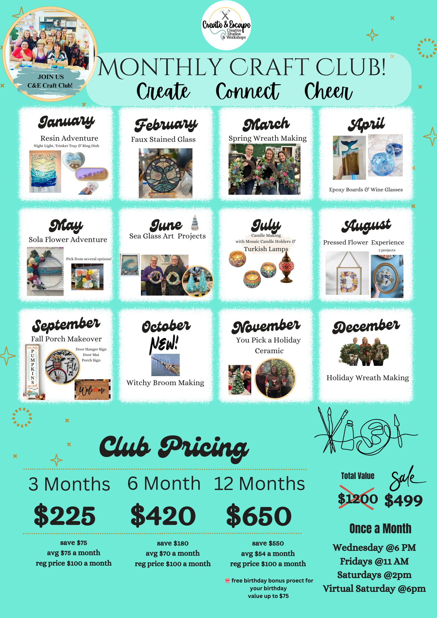 C&E Monthly Craft Club 2026