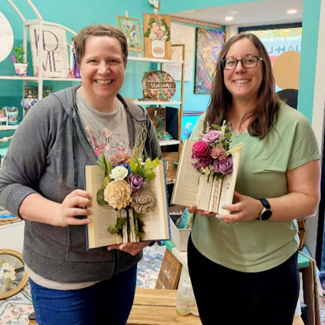 11.15 @2pm Sip & Design: Wood Floral Arrangements @Granite Coast Brewing | Open Workshop