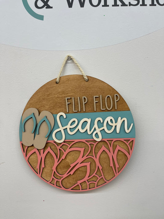 Flip Flop Season, 3D | Design #1FF