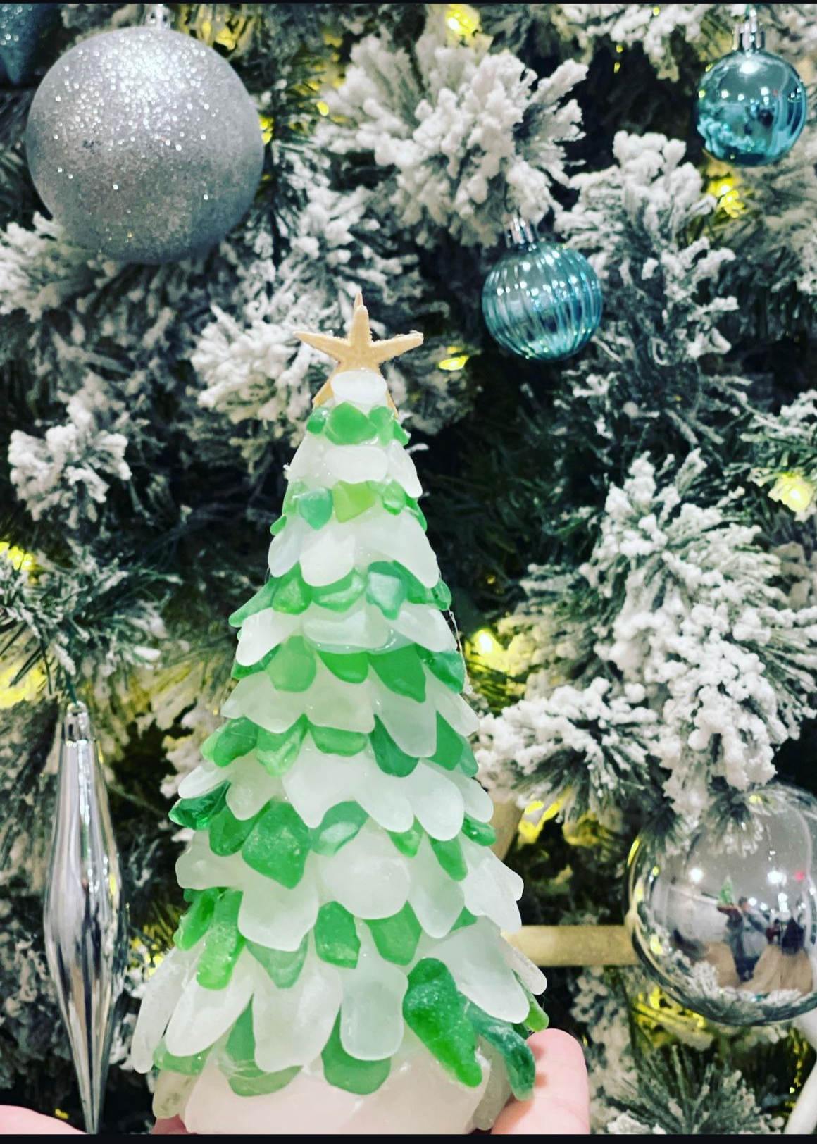 DIY Sea Glass Trees | 12.11.25 @ 6:30pm at Nex Mex Thing | Open workshop