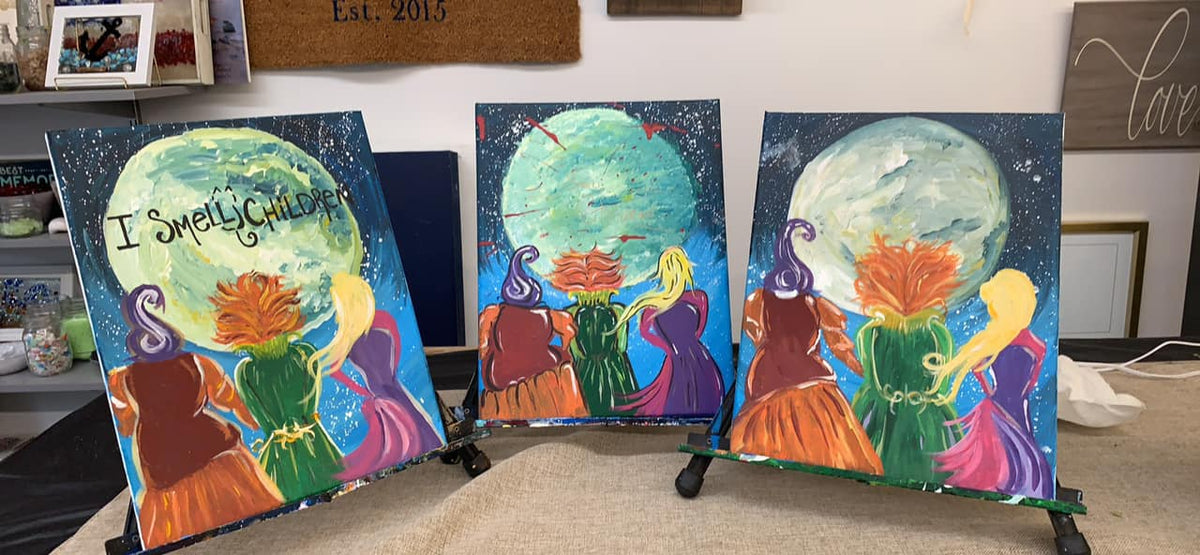 Canvas Painting Hocus Pocus