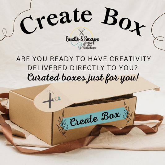 NEW! Adult & Kids MYSTERY CRAFT BOXES!!