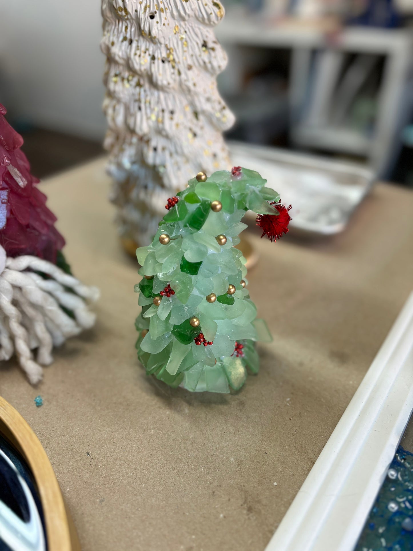 DIY Sea Glass Art Experience | 10.18 @ 2pm at Granite Coast Brewing | Open workshop