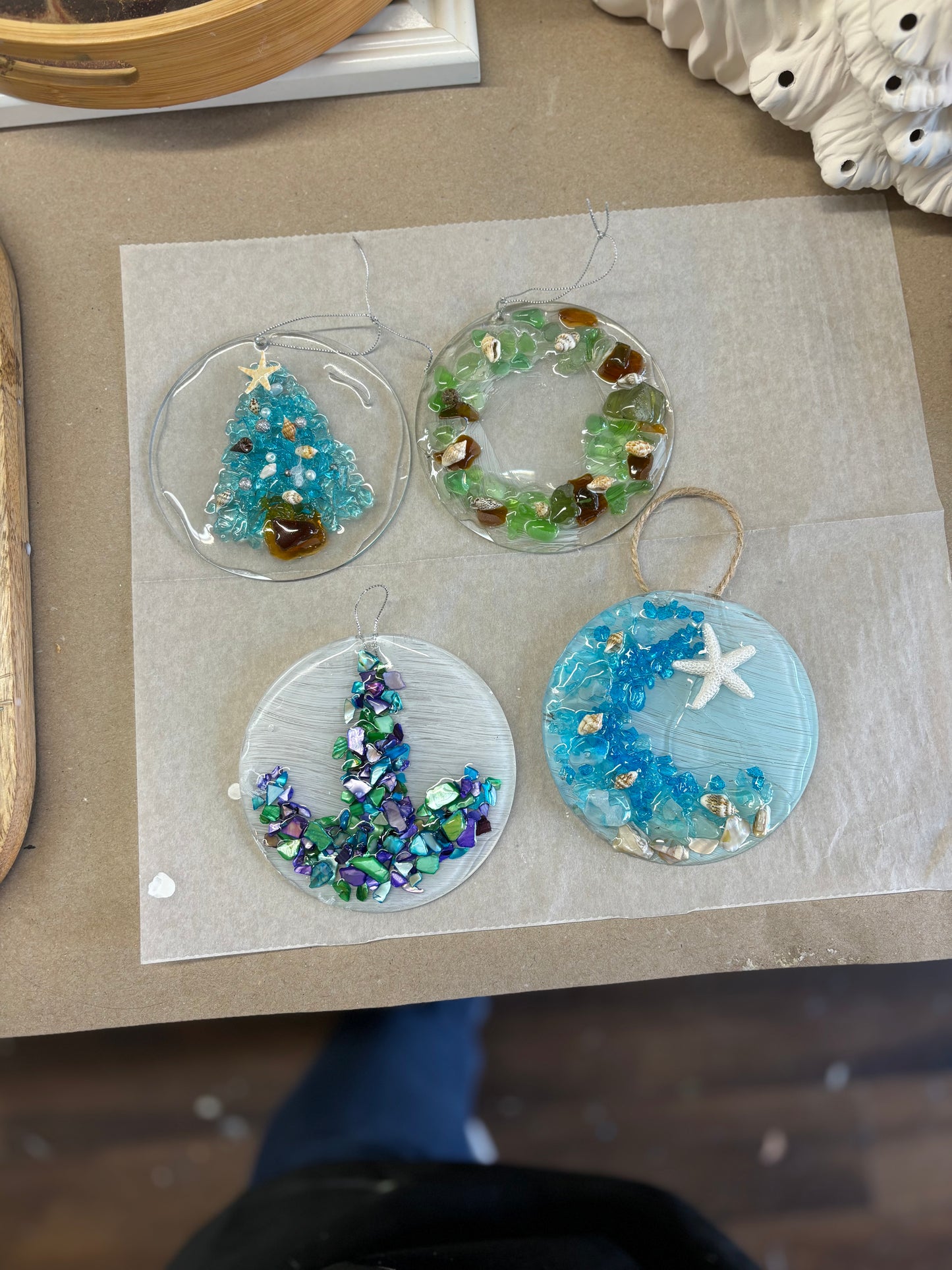 DIY Sea Glass Art Experience | 10.18 @ 2pm at Granite Coast Brewing | Open workshop