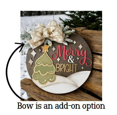 Merry & Bright Classic 3D | Design #140NC
