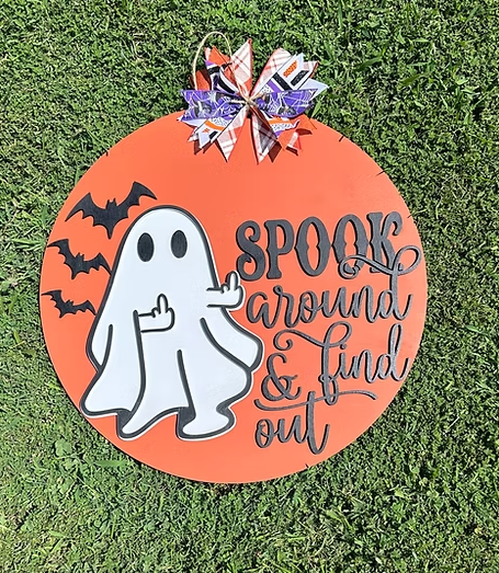 Spook Around & Find Out 3D| Design #2025B SBA