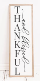 Thankful - Porch Sign | Design #1335