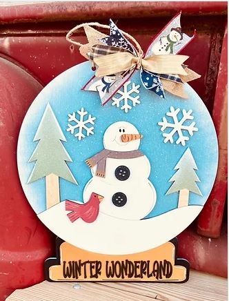 Snowglobe Winter Wonderland Design #140050 β Create Escape