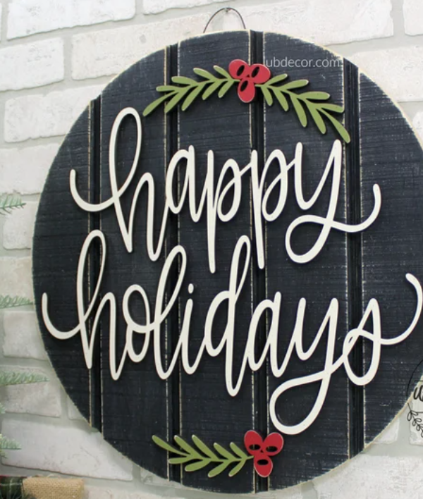 Happy Holidays 3D | Design #1462