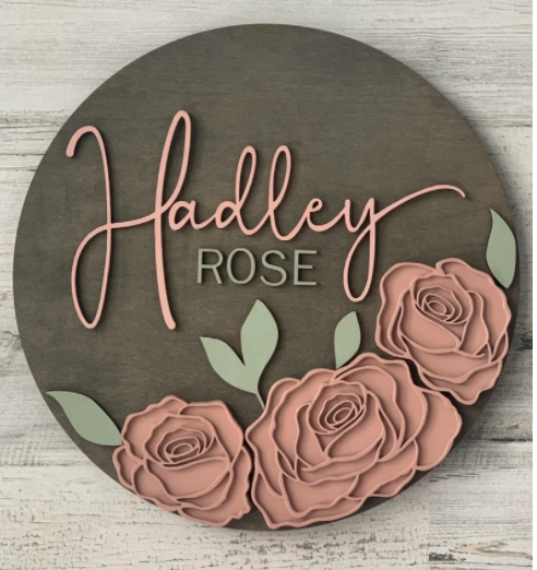 Name & Roses 3D | Design #737