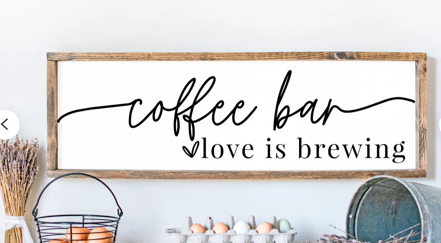 coffee bar |#26 Optional Frame add on