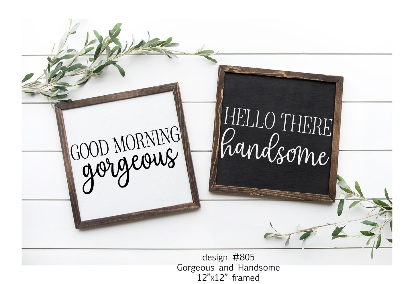 Gorgeous and Handsome | Design #805