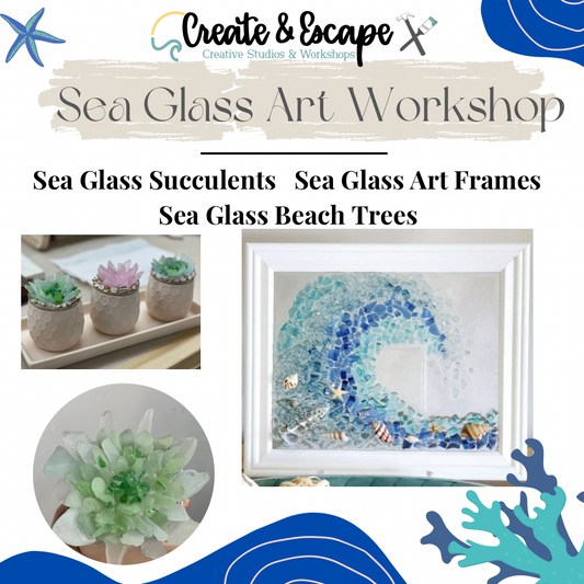 Sea Glass Workshop @ Gloucester House 4/24 5:30pm | Gloucester House Open Workshop