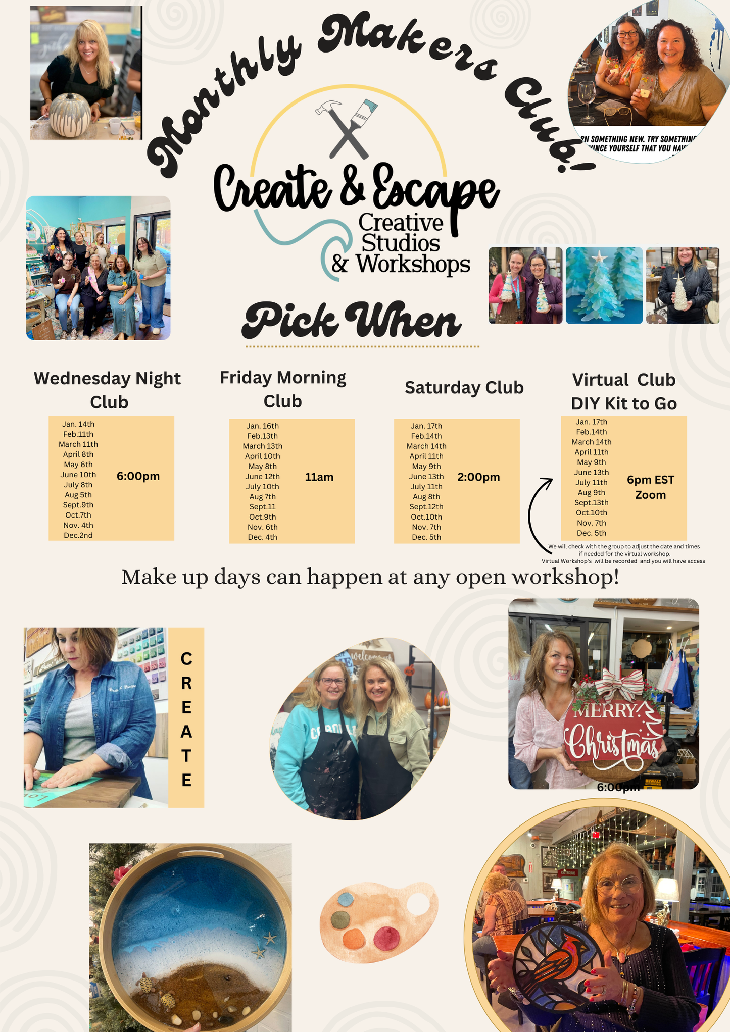 C&E Monthly Craft Club 2026