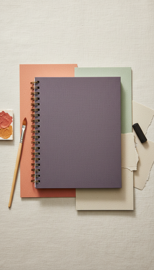 Mixed Media Sketchbook With Heavyweight Paper