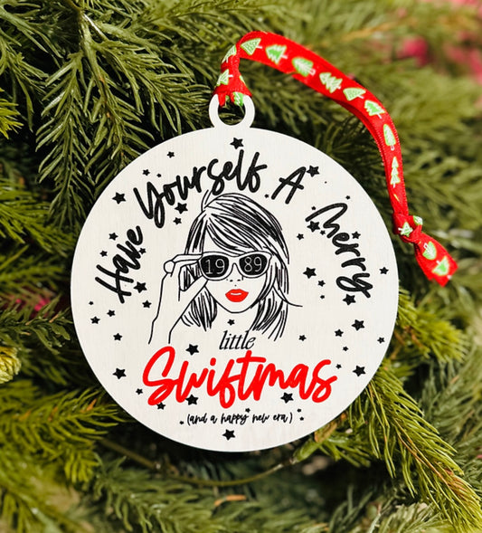 Swift Christmas Ornament | Design #SWIFTY