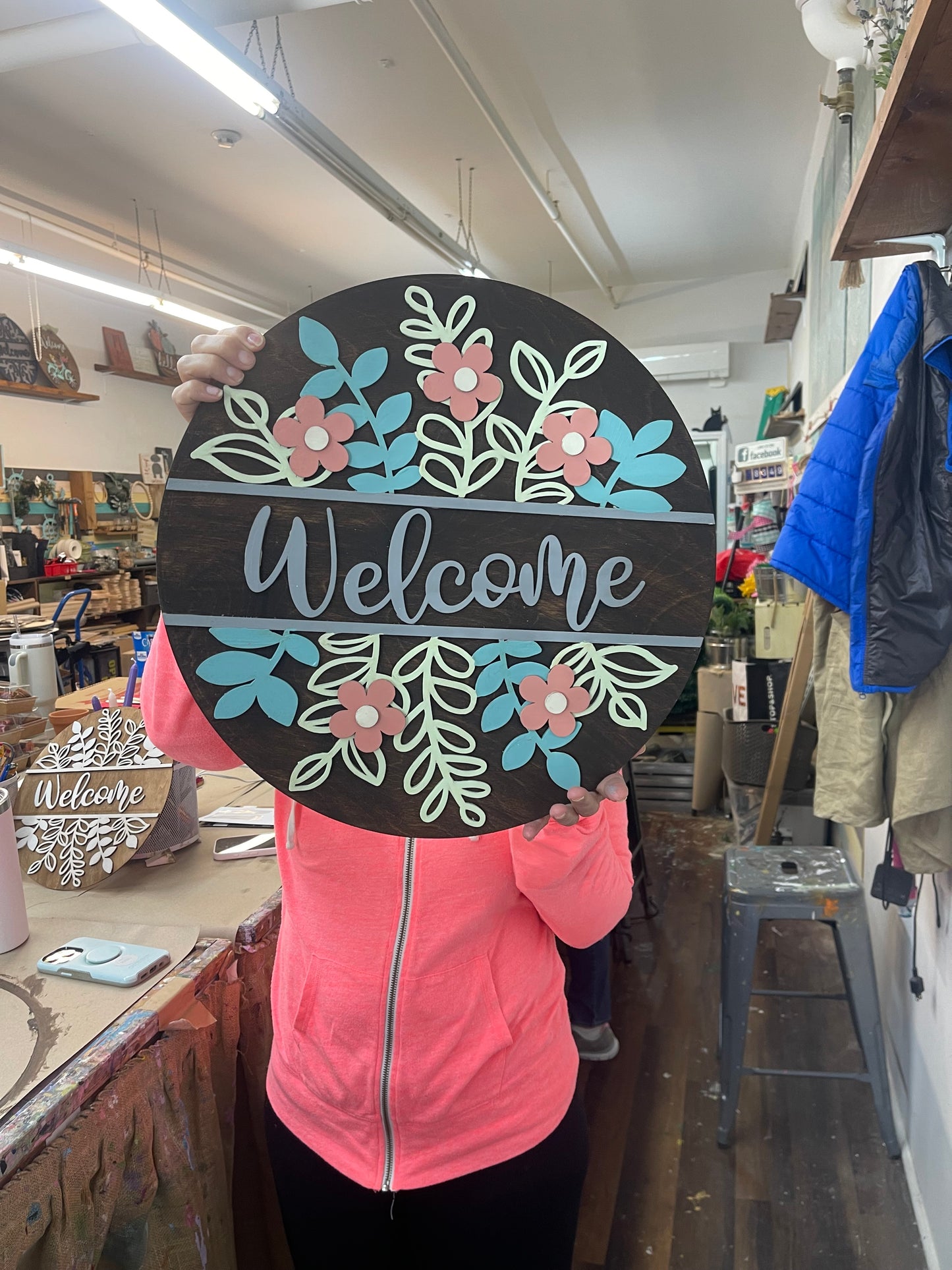 Welcome  Flowers| Design 1A