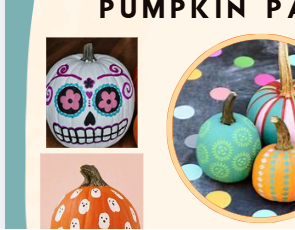 Pumpkin Painting Monday 10/12 6:30pm- Family Pumpkin Painting @ Create & Escape | Open Workshop