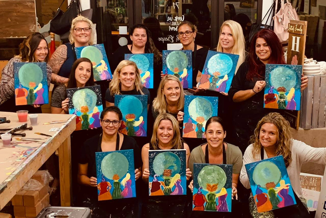 NexMex Thing 7pm 9/28 7pm @NexMex Thing- Hocus Pocus Canvas Paint Night | Open Workshop