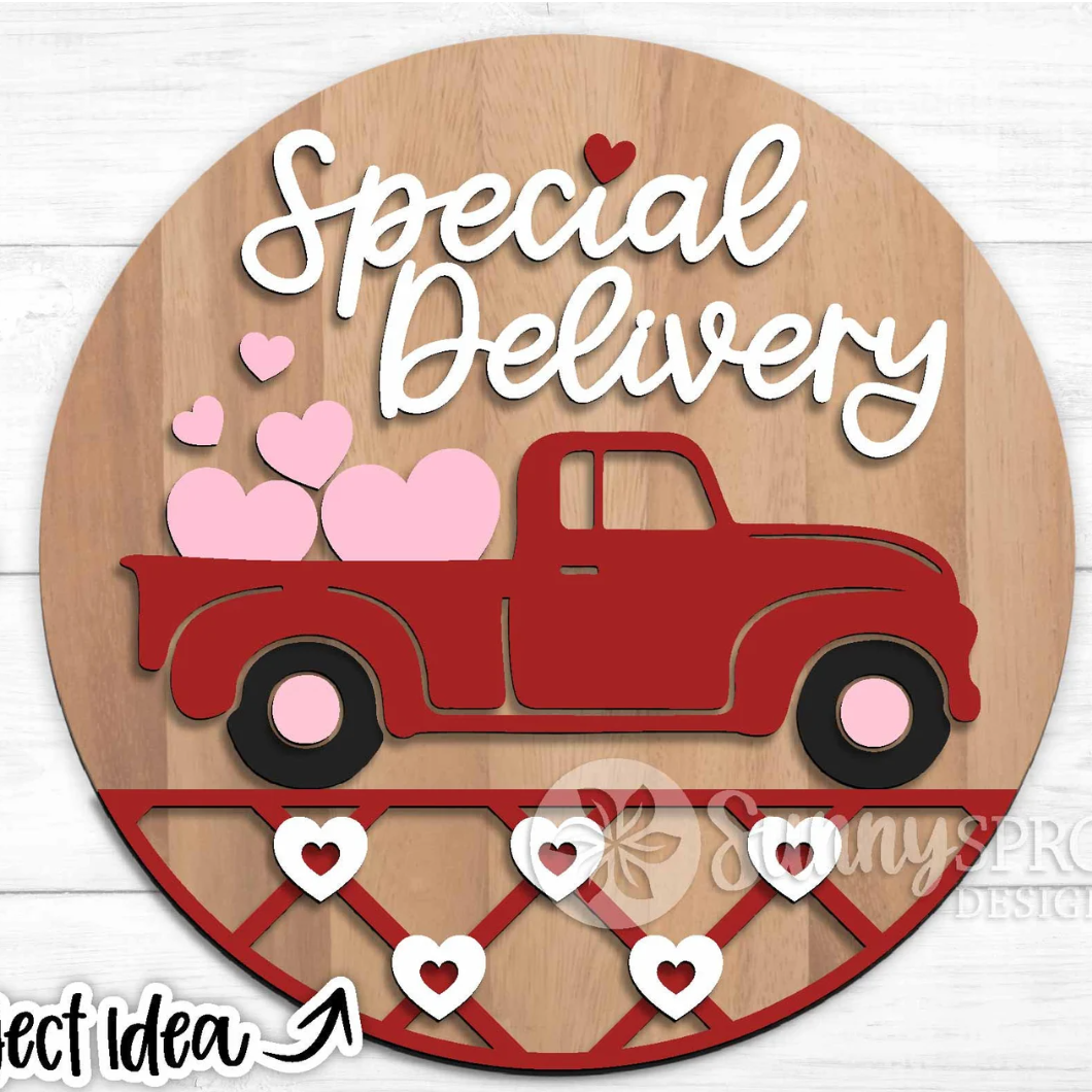 Special Delivery Truck| Design #2H SSD