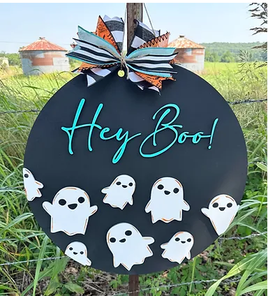 Hey Boo Ghosts| Design #Fall2