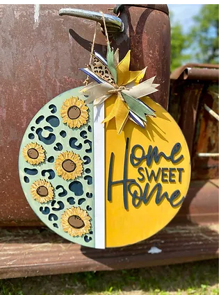 Home Sweet Home Sunflower| Design #Fall13
