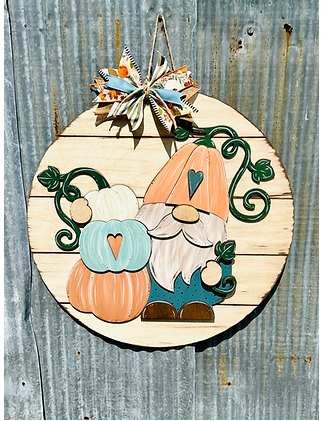 Fall Gnome Love Pumkins | Design #Fall8