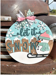 Let It Snow  Fence New, 3D | Design E