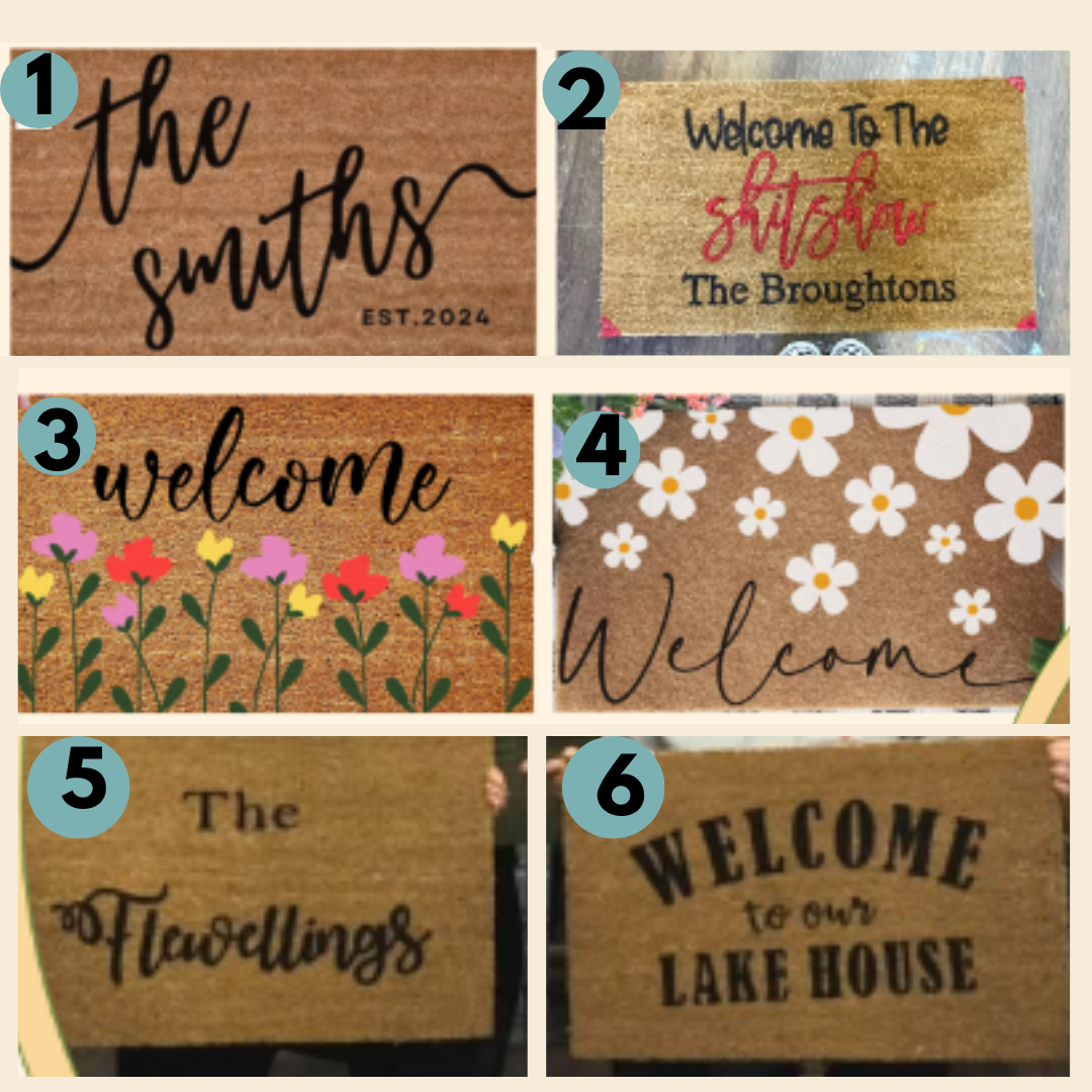 4.16.26 Door Mats @ One Main Restaurant | Open Workshop