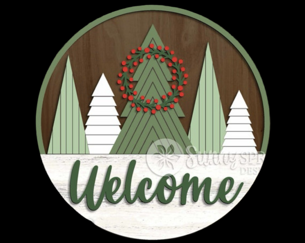 Welcome Trees 3D | Design #146 SS