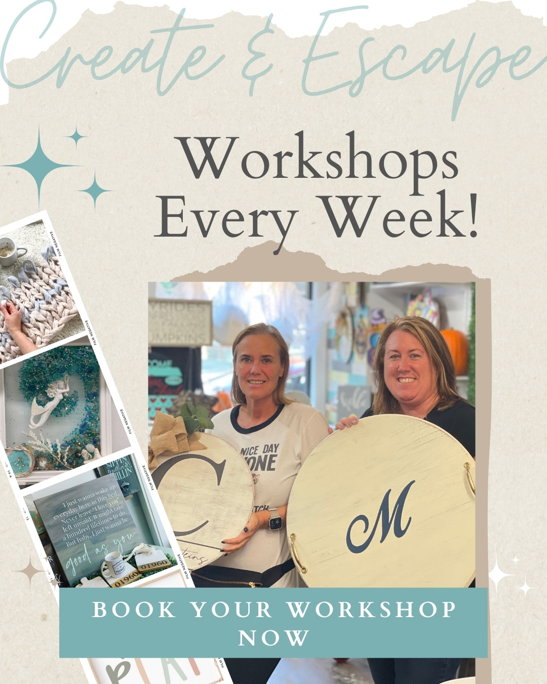 Create & Escape | Creative Studios & Workshops – Create & Escape ...