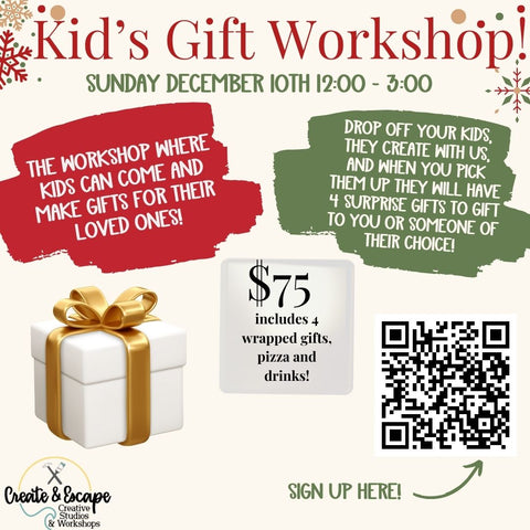 Kids Gift Maker Workshop | 12/10 12-3 PM