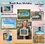July 21 @6:30pm, Beach Resin Workshop | Open Workshop at C&E