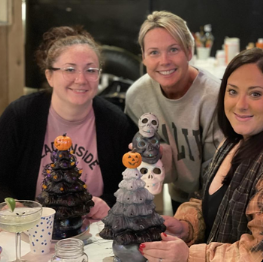 Halloween Ceramics 10/7 6:00pm @ Gametime North Shore Mall | Open Workshop