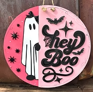 Hey Boo Fun 3D| Design #2025A MDG