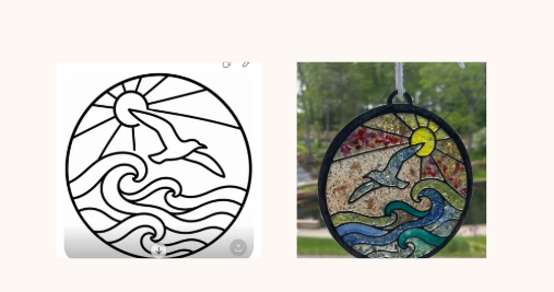 DIY Faux Stained Glass Experience