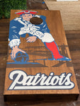 Patriots (2 logos as in pic)- Corn Hole | as shown in pic