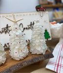 Sea Glass Tree Kit To Go- DIY at Home or Join our ONLINE CLASS 12.17.23, Sea Glass Art Tree | Open Workshop