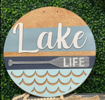 Lake Life 3D, personalized | Design #1015