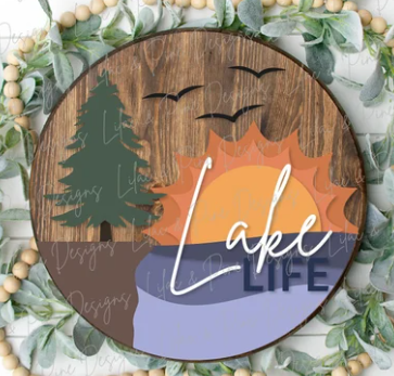 Lake Life 3D | Design #1018