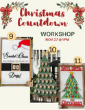 Sign ups closed! 11.27.22 @1pm, Christmas Countdowns | Open Workshop