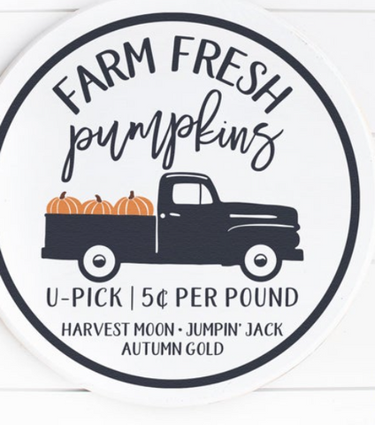 Farm Fresh Pumpkins | Design #1323