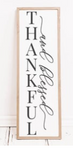 Thankful - Porch Sign | Design #1335