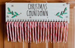 Candy Cane Christmas Countdown (candy canes included!) | Design #140013