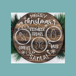 Cookies for Santa - round tray | Design #140014