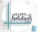 Happy Holidays Plaid | Design #140025