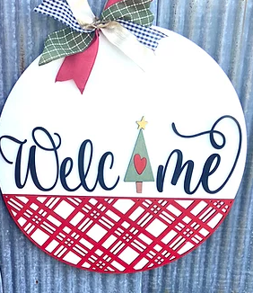 Welcome Tree Plaid 3D | Design #1461