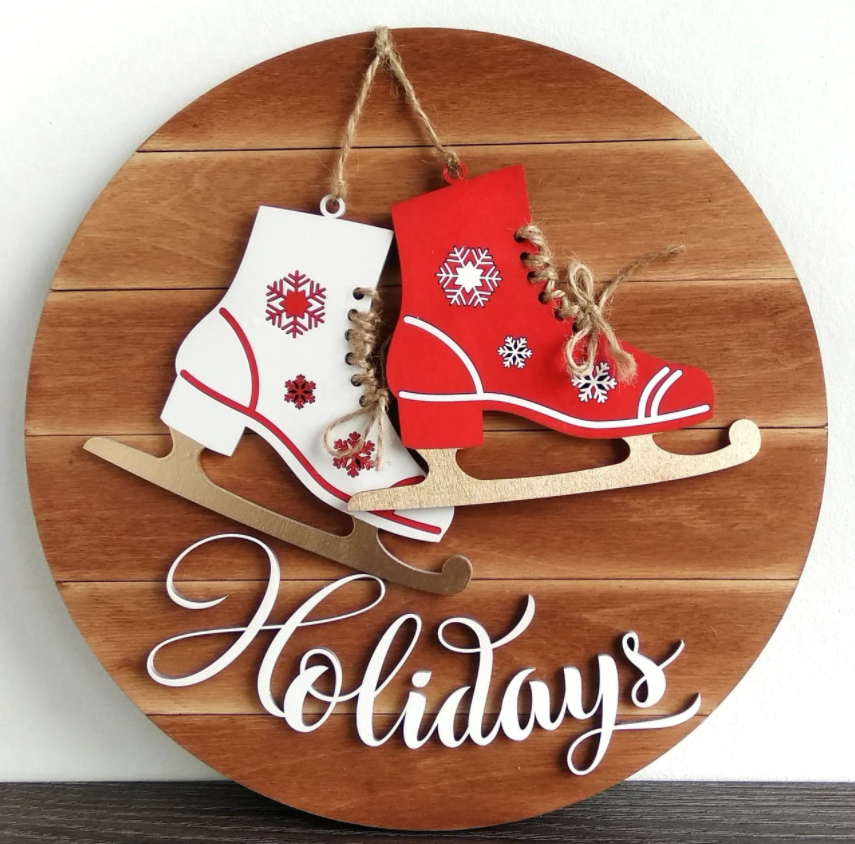 Holidays with Skates 3D | Design #1471